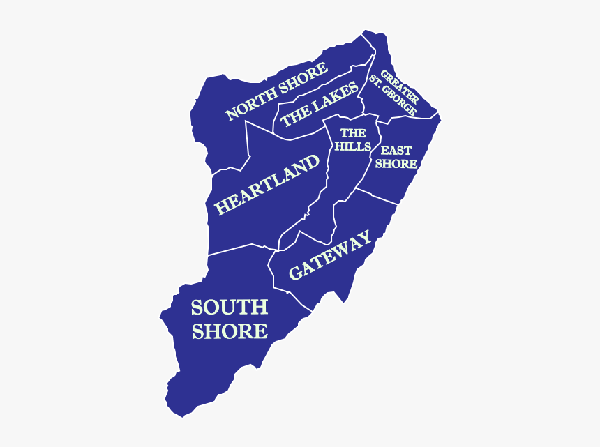 Staten Island Map By Shore, HD Png Download, Free Download