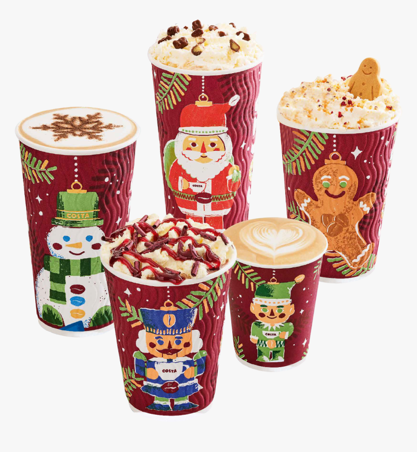 The Costa Christmas Menu Will Be Available From November - Costa Christmas 2017, HD Png Download, Free Download