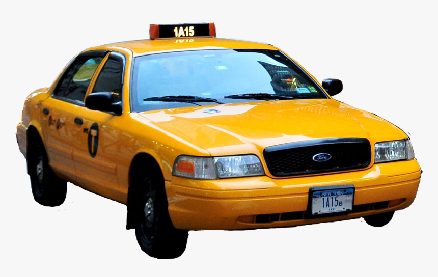 Transparent Yellow Taxi Png - Yellow Taxi New York Png, Png Download, Free Download