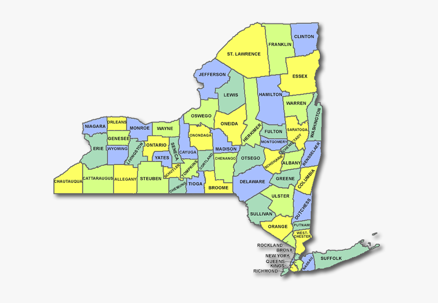 County Map Of New York New York County Map - New York County, Hd Png Download - Kindpng County Map Of New York New York County Map - New York County, Hd Png Download - Kindpng