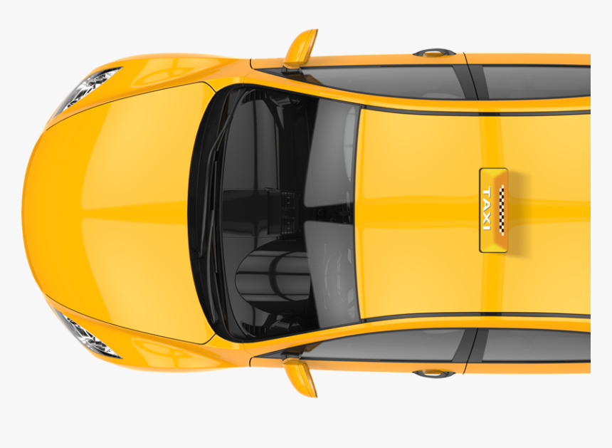 Taxi Png Image Background - Taxicab, Transparent Png, Free Download