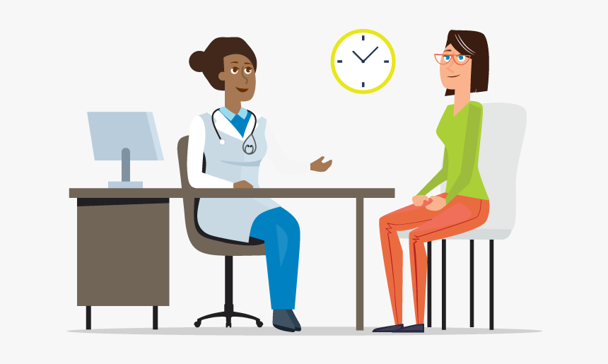 Get Certification From The Patient"s Physician - Doctor And Patient Png, Transparent Png, Free Download