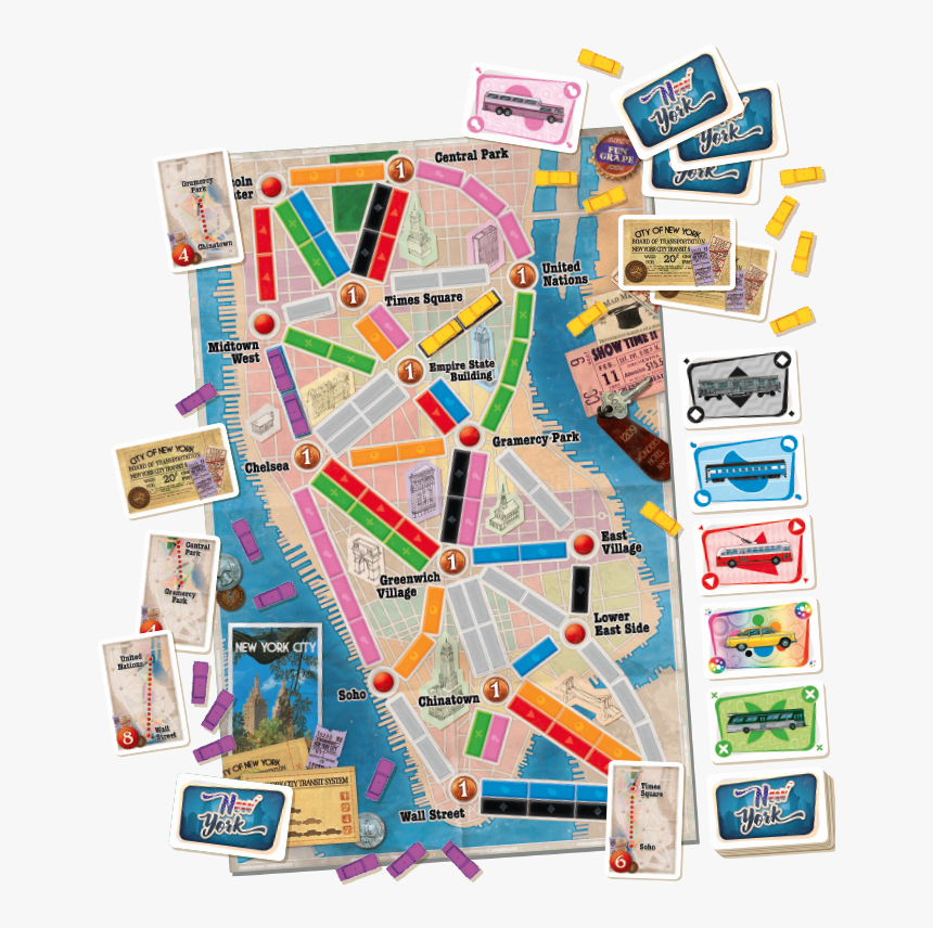 New Yawk, Baby - Ticket To Ride New York, HD Png Download, Free Download