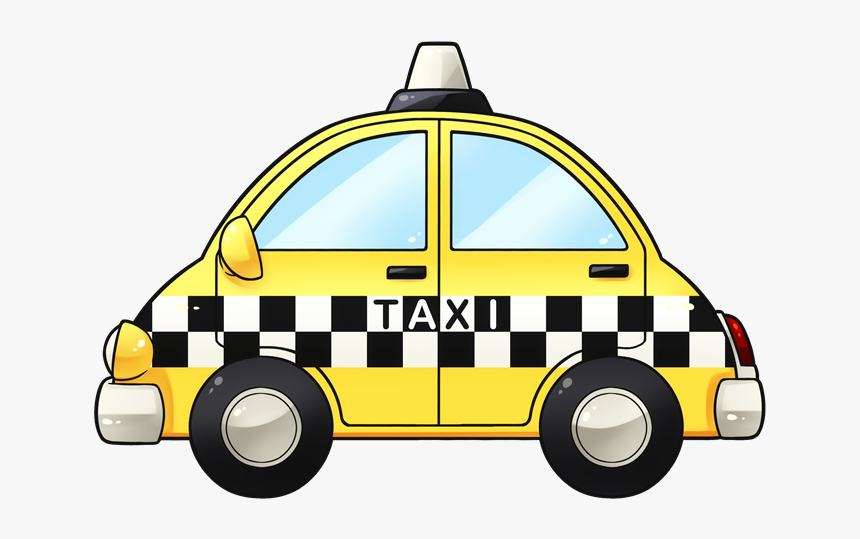 Vector Freeuse Free Taxi Cliparts - Clipart Transparent Background Taxi, HD Png Download, Free Download