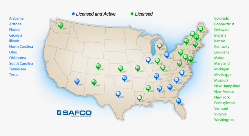 Territories We Serve Map Complete - Map, HD Png Download, Free Download