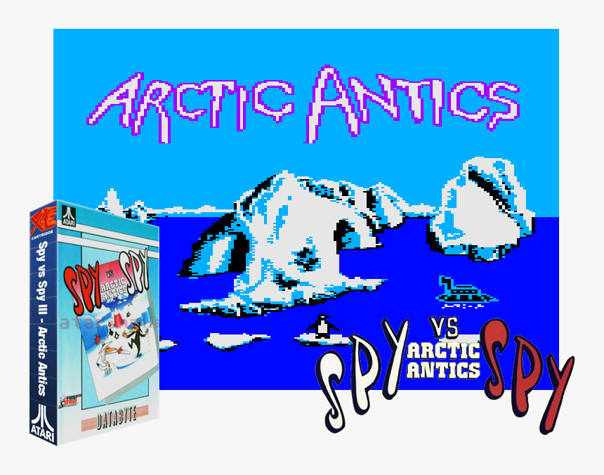Transparent Spy Vs Spy Png - Arctic Antics C64, Png Download, Free Download