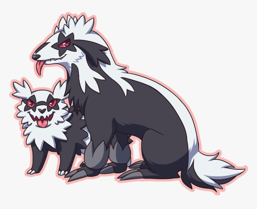 I Did A Drawing Of The The Galarian Versions Of Zigzagoon - Illustration, HD Png Download, Free Download