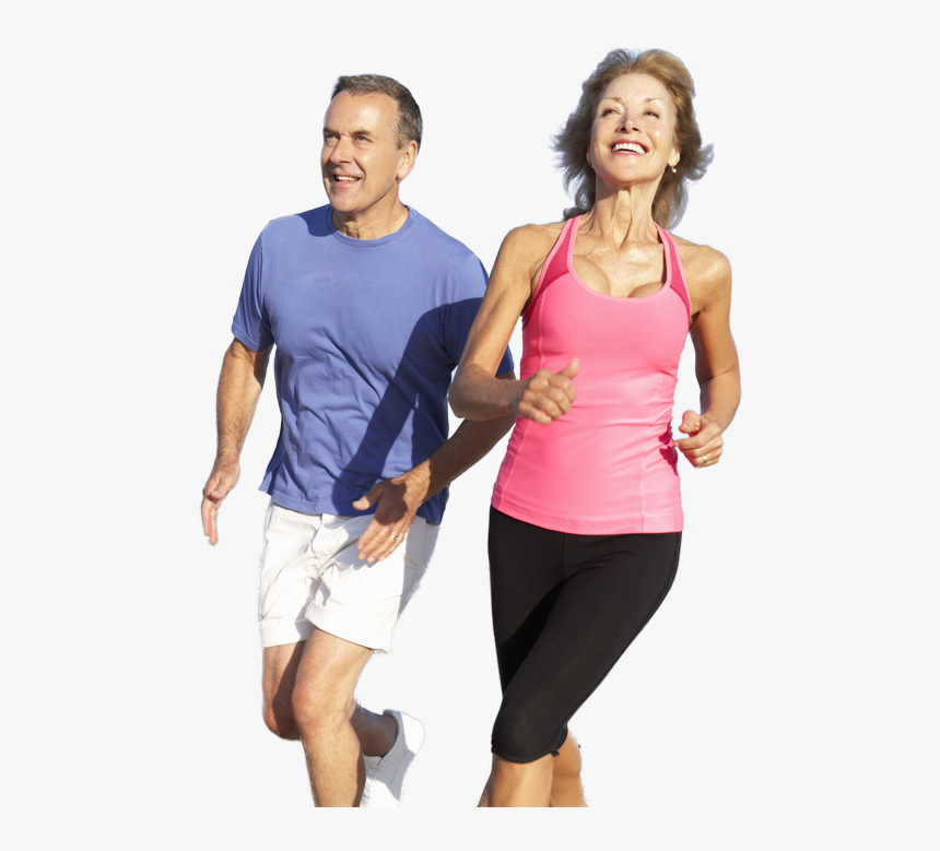 Couple Running Png - Jog Png At Beach, Transparent Png, Free Download