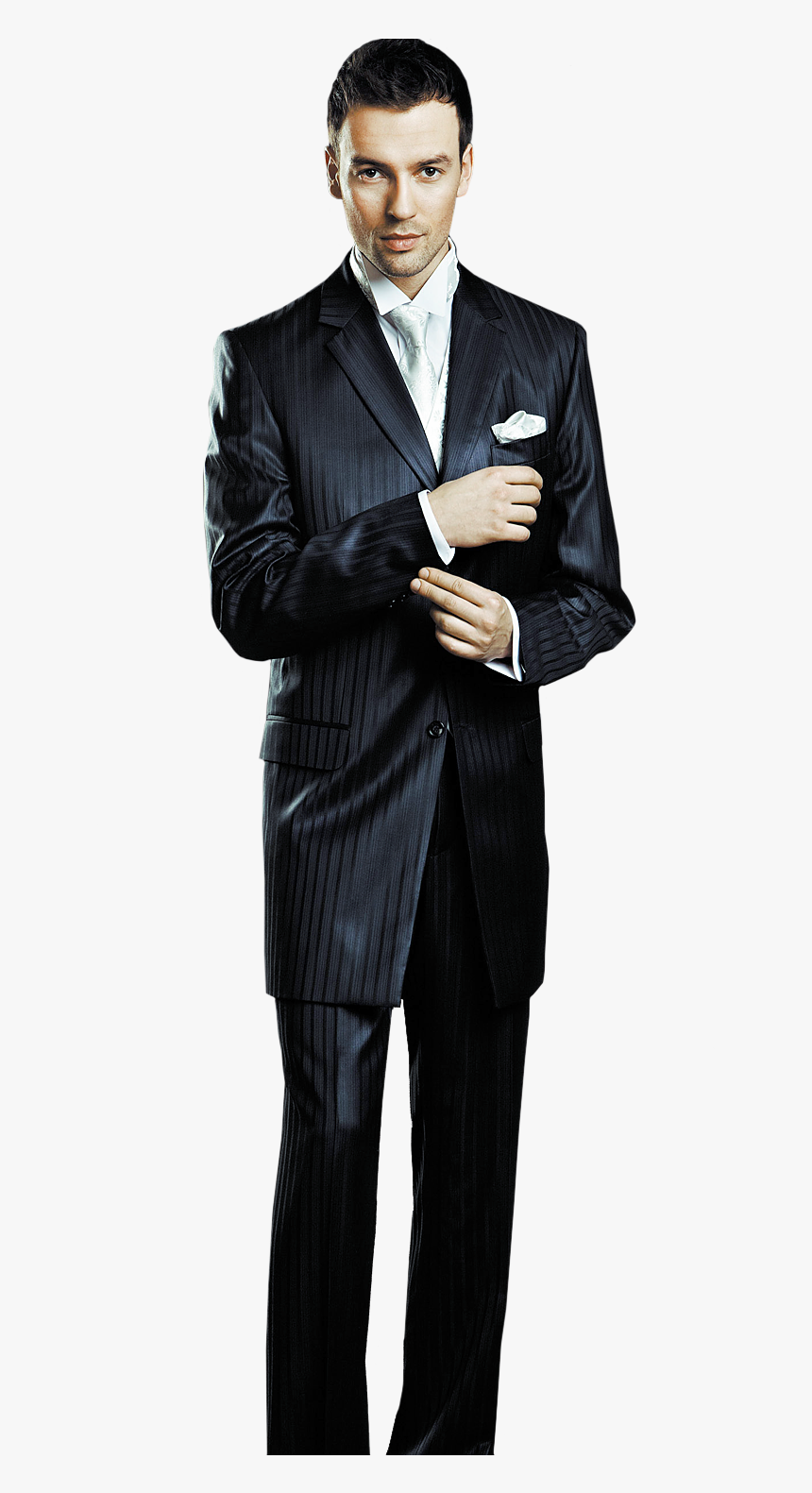 Man In Suit Transparent - Guy In A Suit Png, Png Download, Free Download