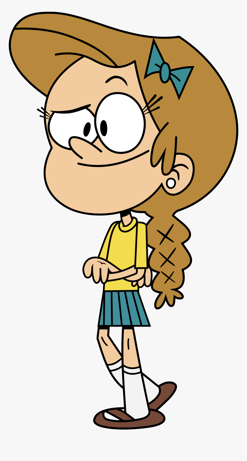 Girl Jordan - Loud House Lincoln X Girl Jordan, HD Png Download - kindpng.