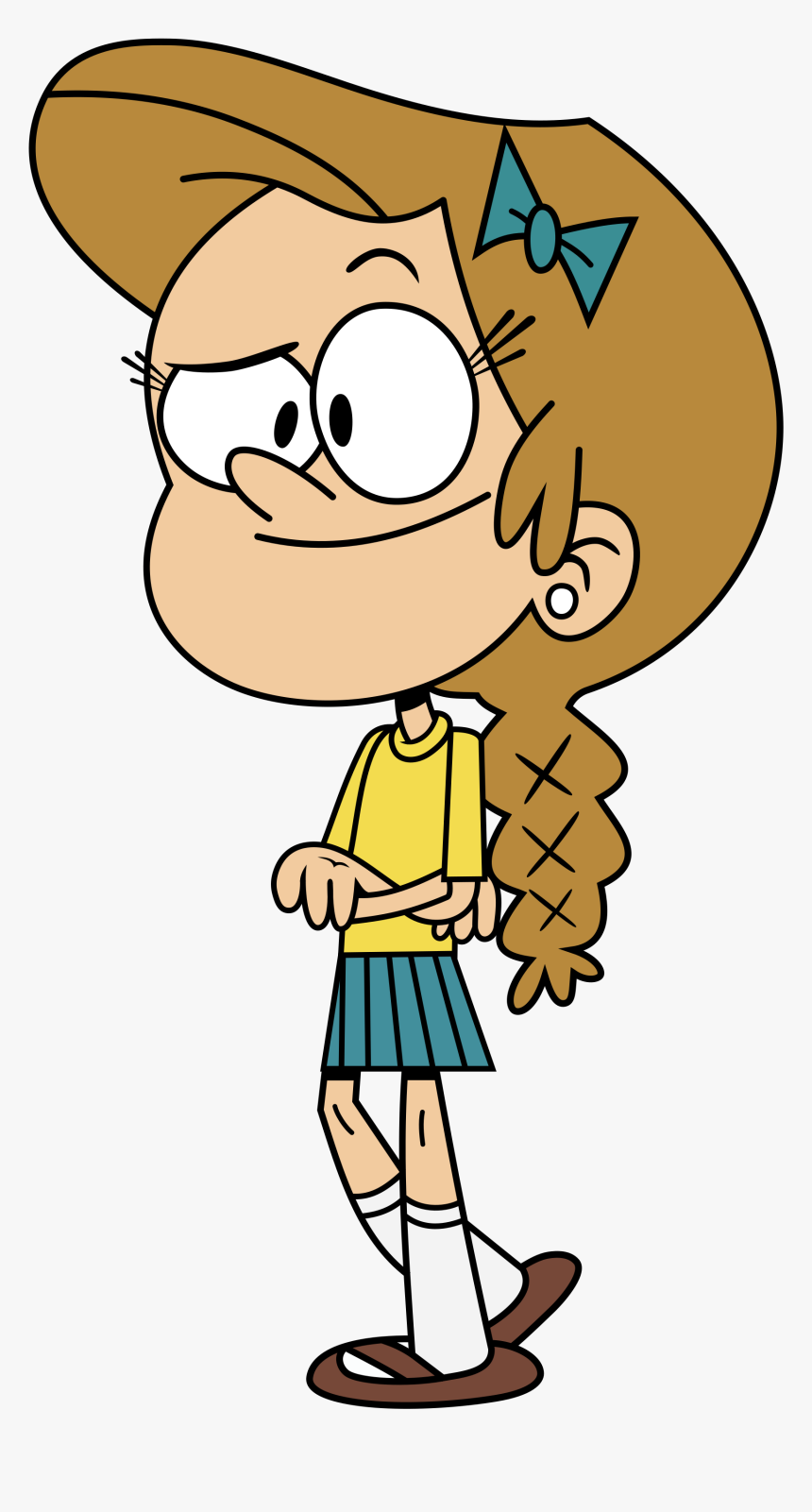 Girl Jordan - Loud House Lincoln X Girl Jordan, HD Png Download, Free Download