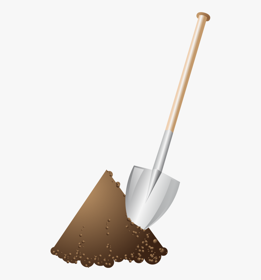 Mud Clipart Dirt Mound - Shovel And Dirt Png, Transparent Png, Free Download
