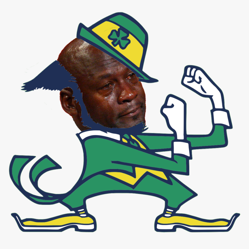 Transparent Sad Meme Png - Notre Dame Fighting Irish, Png Download, Free Download