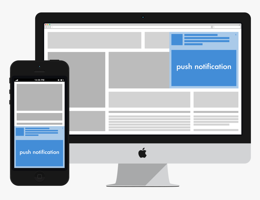 Push Ad Notification, HD Png Download, Free Download