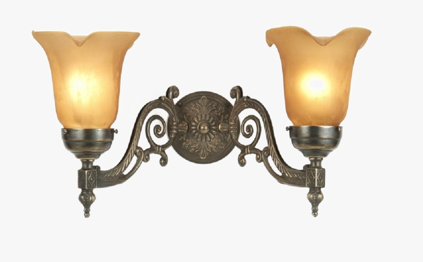 Wall Light Download Png Image - Vintage Wall Lamp Png, Transparent Png, Free Download