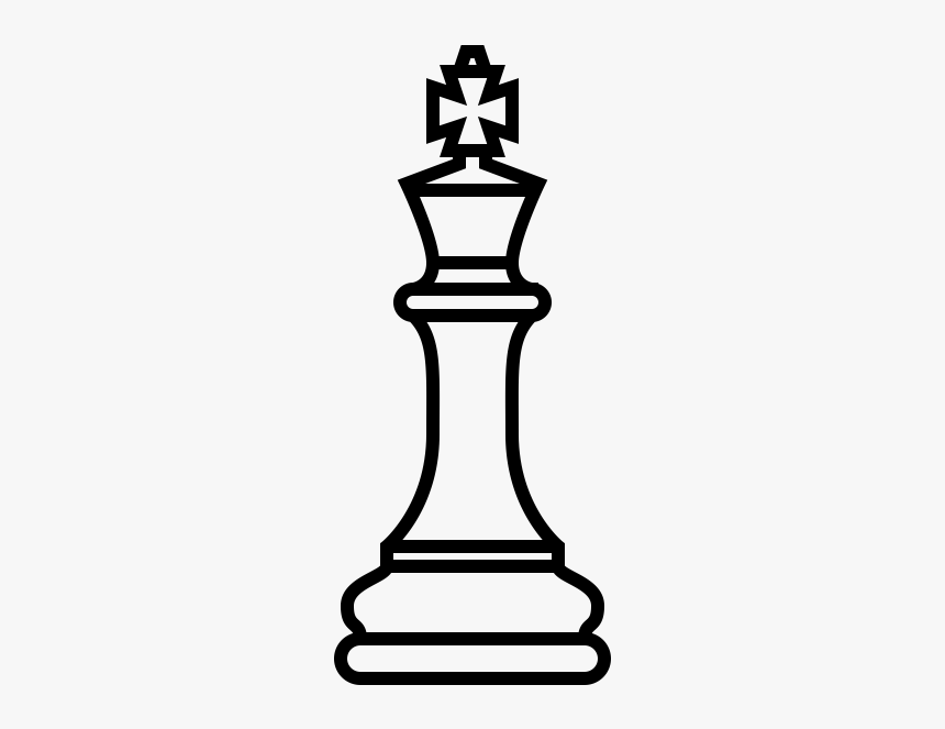 Drawing Chess King - Clipart Queen Chess Piece, HD Png Download, Free Download