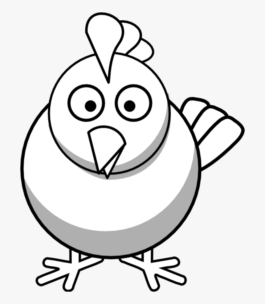 Permalink To Chicken Clipart Black And White House - Chicken Clipart Black And White, HD Png Download, Free Download