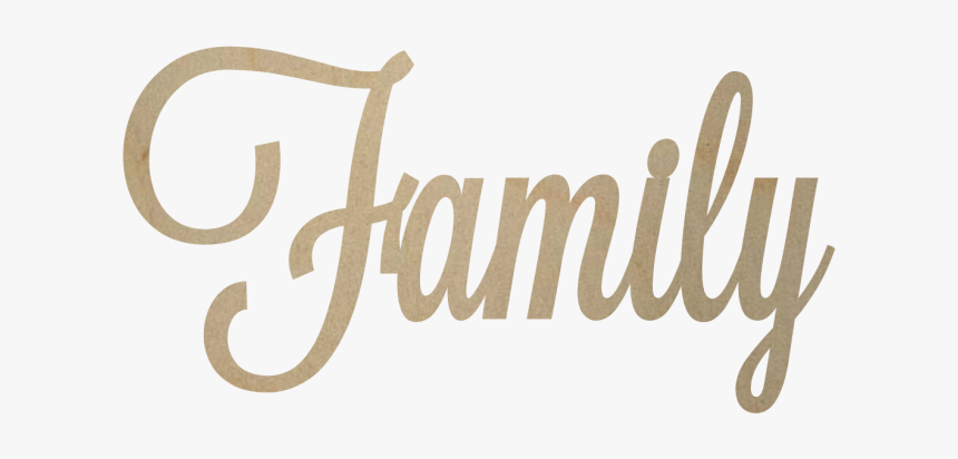 Family Word Png - Calligraphy, Transparent Png, Free Download