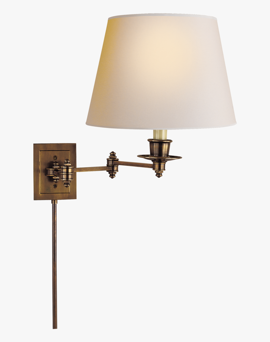 Swing Arm Wall Sconce Amusing Triple Swing Arm Wall - Visual Comfort-triple Swing Arm Wall Lamp S 2000, HD Png Download, Free Download