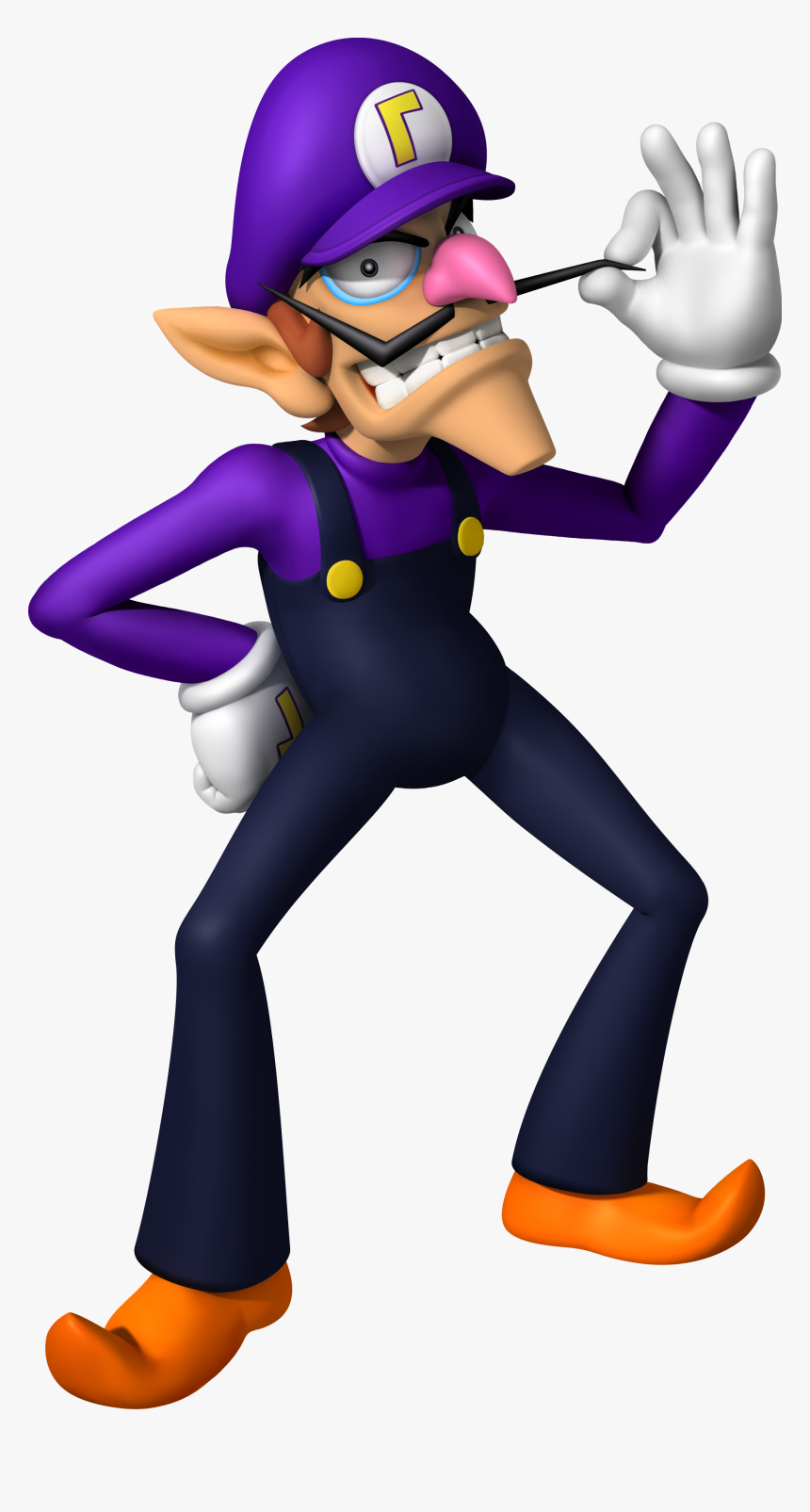 Waluigi - Super Mario Bros Waluigi, HD Png Download, Free Download