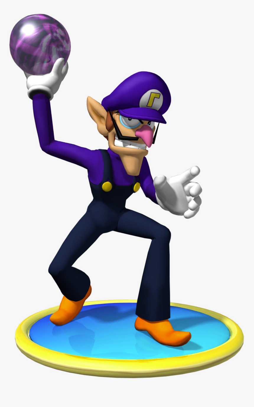 Waluigi Clipart , Png Download - Waluigi Mario Party 4, Transparent Png, Free Download