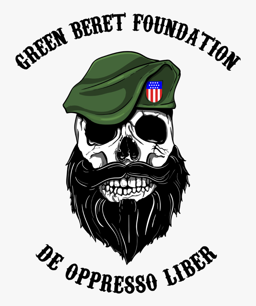 Gbf Skull Logo - Green Berets Logo, HD Png Download, Free Download