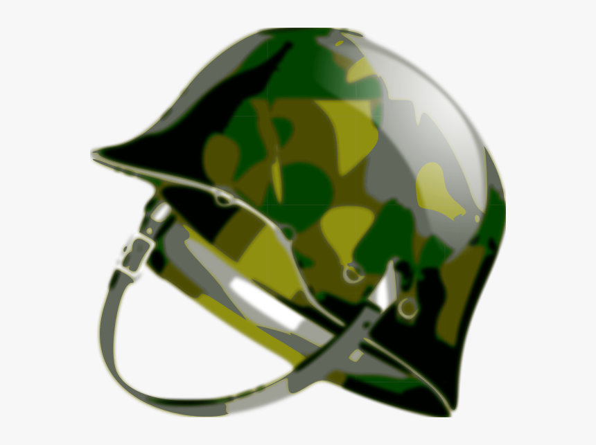 Army Camo Hat Clipart - Army Helmet Clipart Transparent, HD Png Download, Free Download