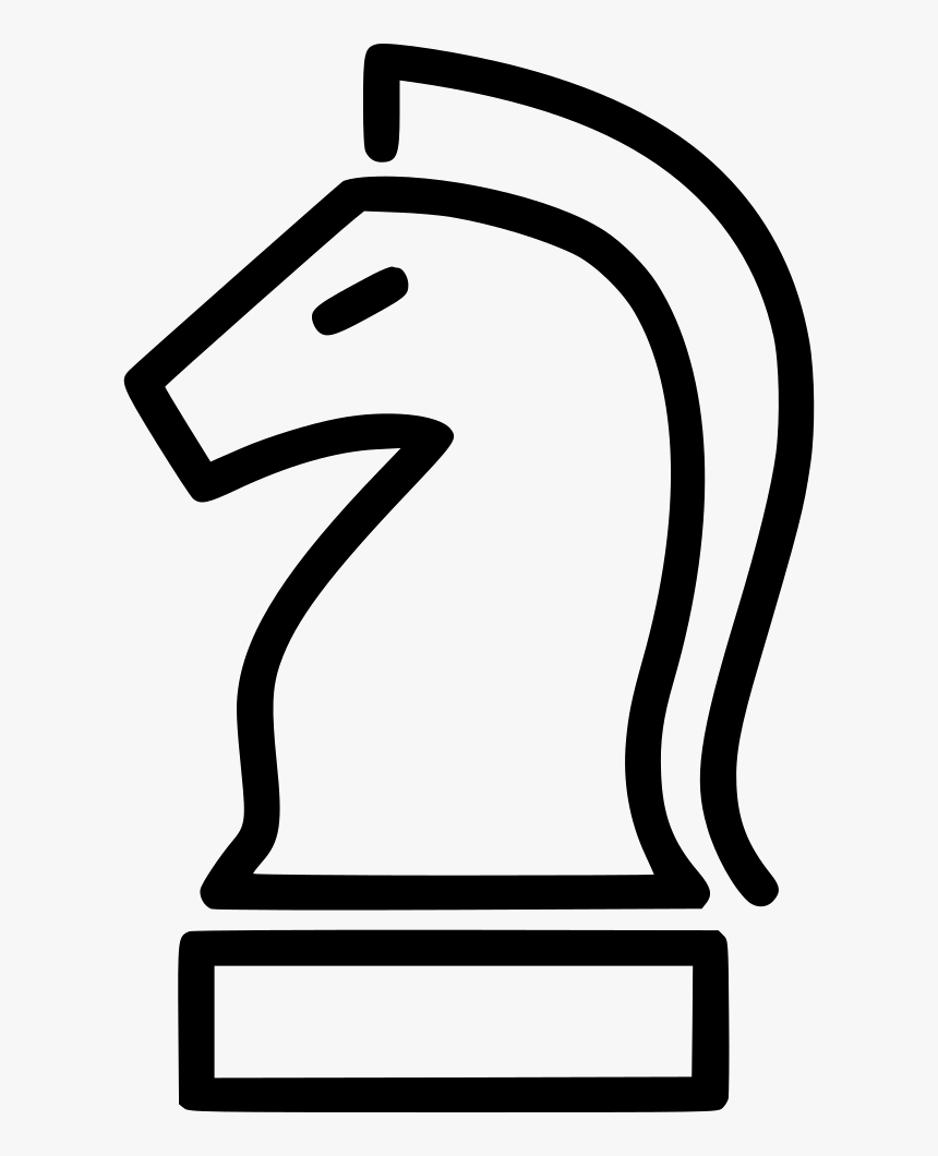 Horse Chess Piece Knight - Transparent Knight Chess Piece, HD Png Download, Free Download