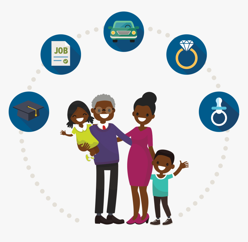 Family Father African American Clip Art - Black People Give Blood, HD Png Download, Free Download