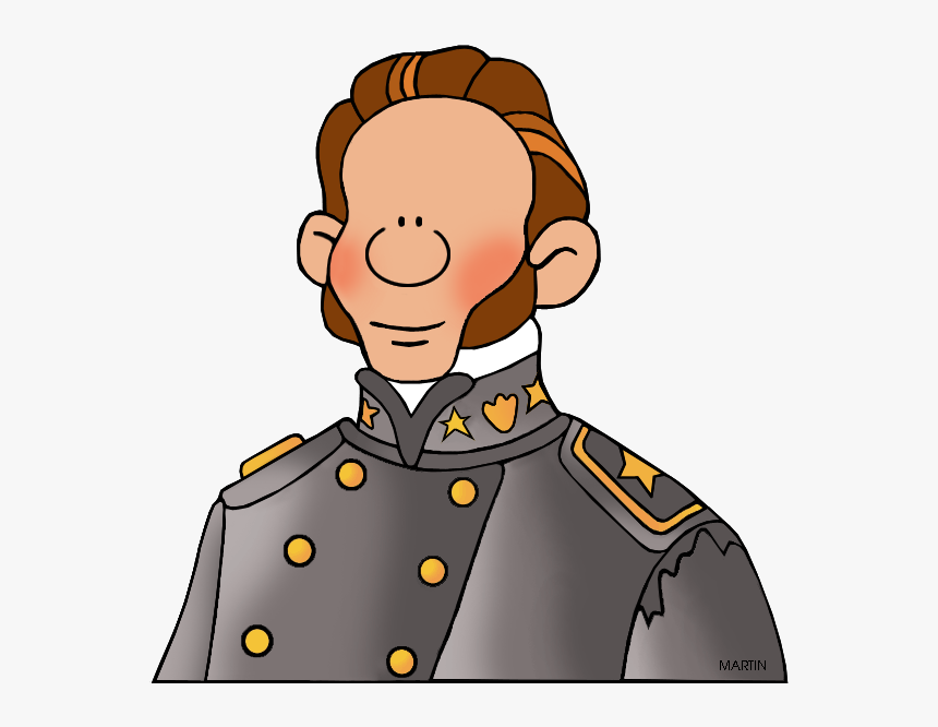 Clip Art Freeuse Military Clip Art By Phillip Martin - Stonewall Jackson Clipart, HD Png Download, Free Download