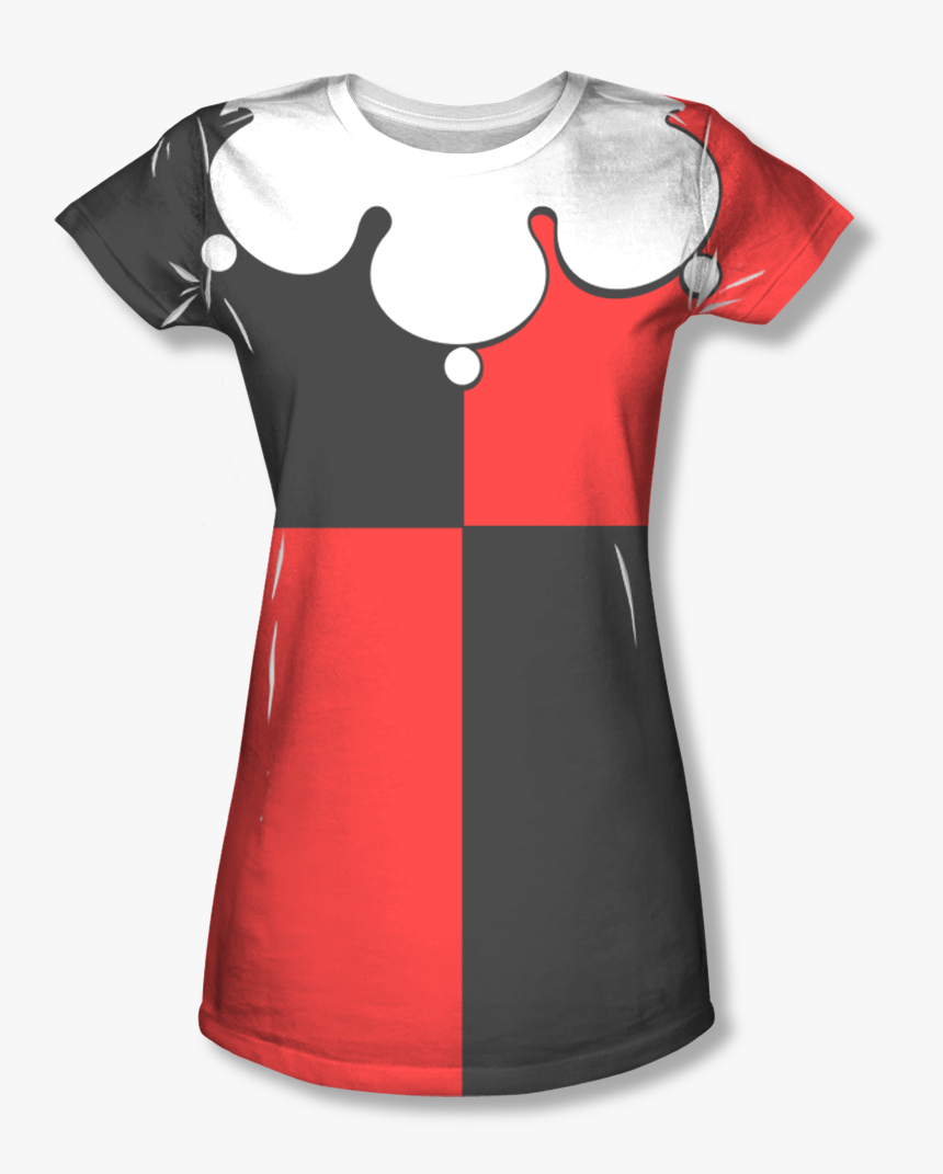 Harley Quinn™ Costume All Over T Shirt - Harley Quinn Shirt Classic, HD Png Download, Free Download