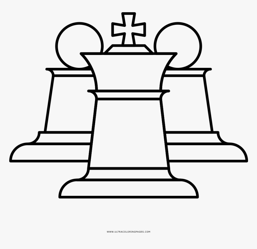 Chess Pieces Coloring Page - Ajedrez Dibujos, HD Png Download, Free Download