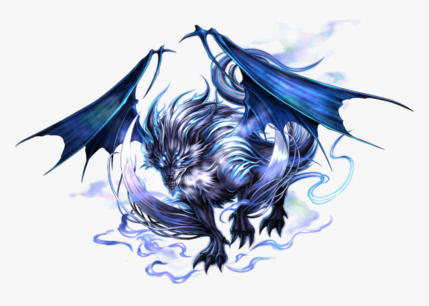 Artwork Of Fenrir - Fenrir Final Fantasy Wolf, HD Png Download, Free Download