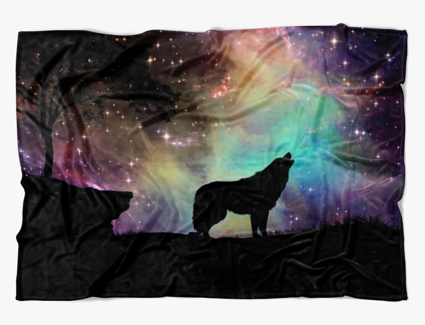 Aurora Wolf Howling Throw Blanket"
 Data-zoom="//cdn, HD Png Download, Free Download