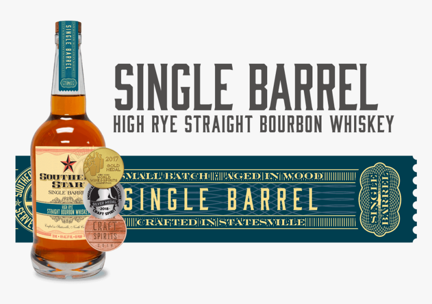 Southern Star Single Barrel High-rye Straight Bourbon - Jim Beam, HD Png Download, Free Download