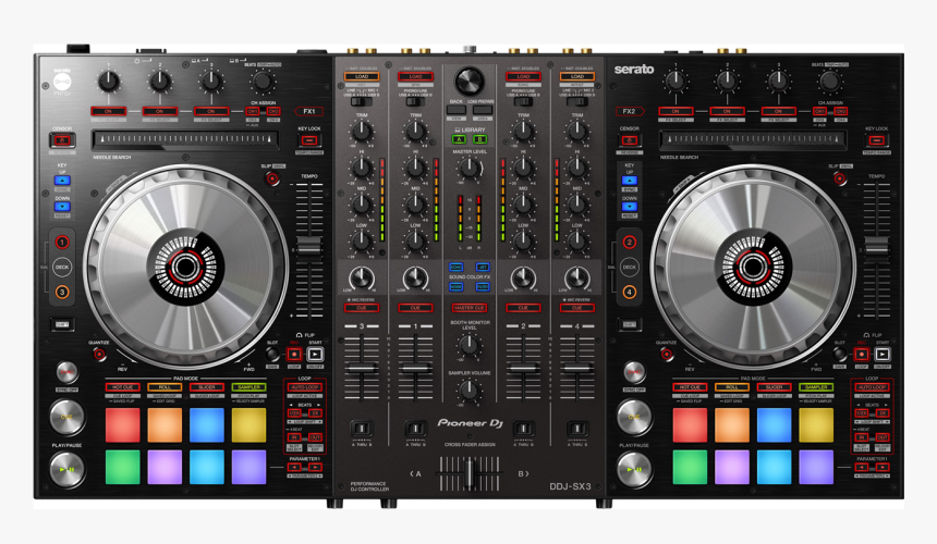 Pioneer Ddj Sx3, HD Png Download, Free Download