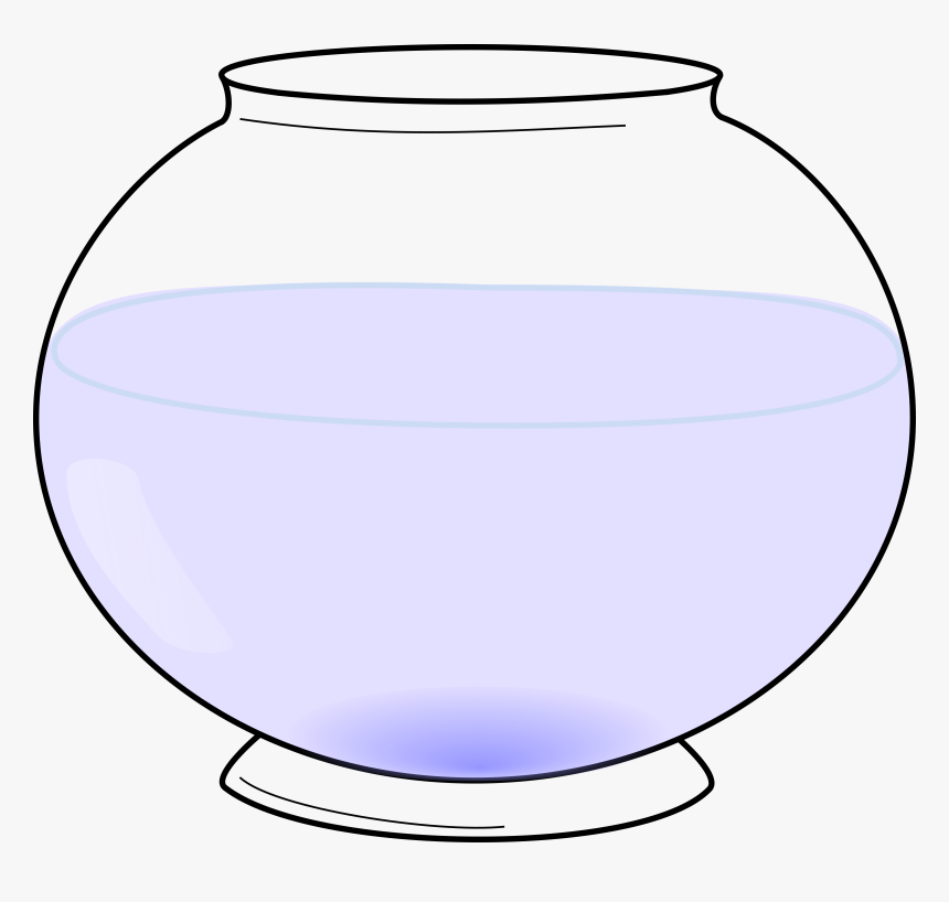 Fishbowl Fishbowl Clip Art - Bowl Transparent Background Free, HD Png Download, Free Download