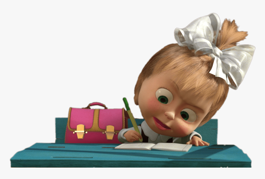 Baby Masha Drawing - Masha Png, Transparent Png, Free Download