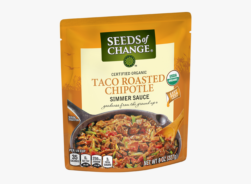 Seeds Of Change Taco Roasted Chipotle, HD Png Download, Free Download