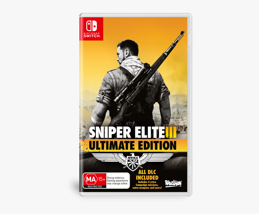 Sniper Elite 3 Switch, HD Png Download, Free Download