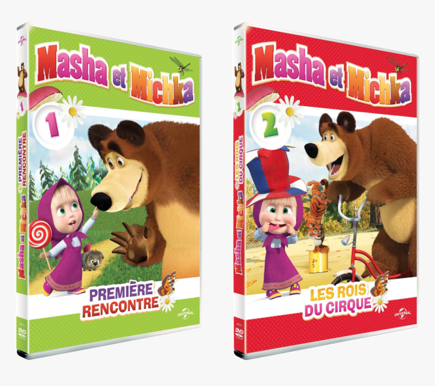 Mim Fr Dvd - Masha E Urso Dvd, HD Png Download, Free Download