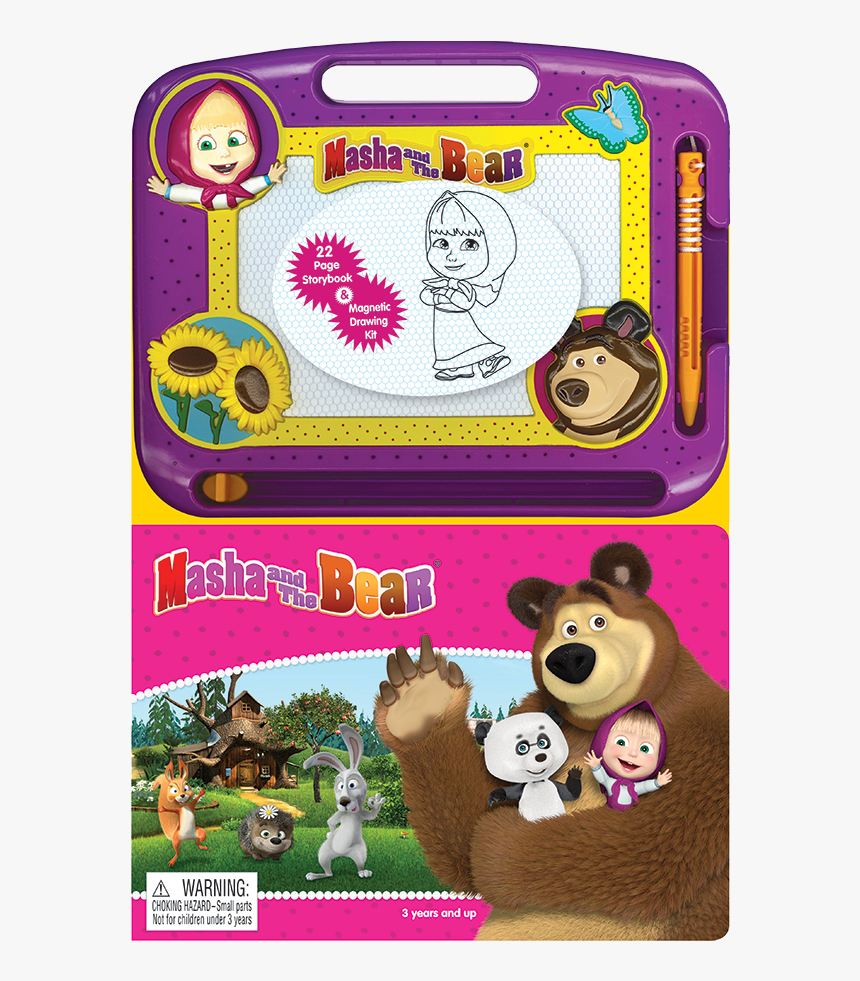 Masha And Bear Puzzles 4 In 1, HD Png Download, Free Download