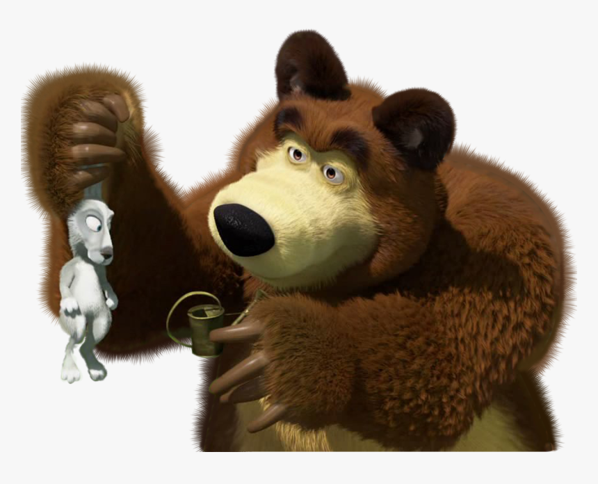 Masha And The Bear Transparent Png Clip - Zajíc Z Masi A Medvěda, Png Download, Free Download