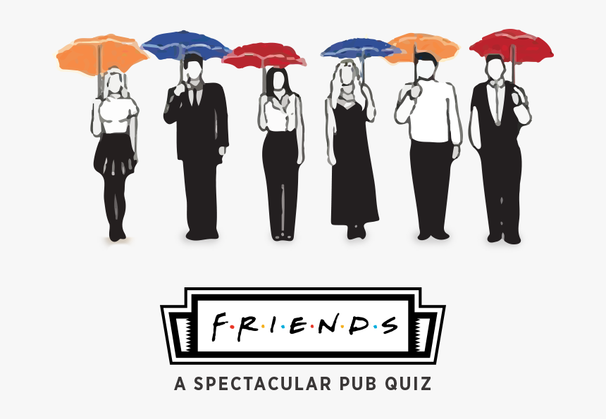 Friends Tv Show Drawing, HD Png Download, Free Download