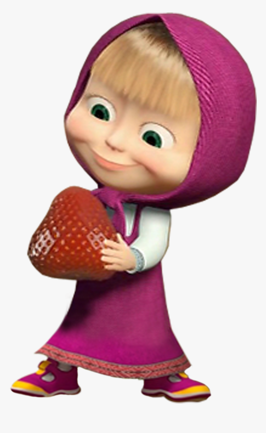 Masha And Bear Png , Png Download - Masha And The Bear Picture Masha, Transparent Png, Free Download