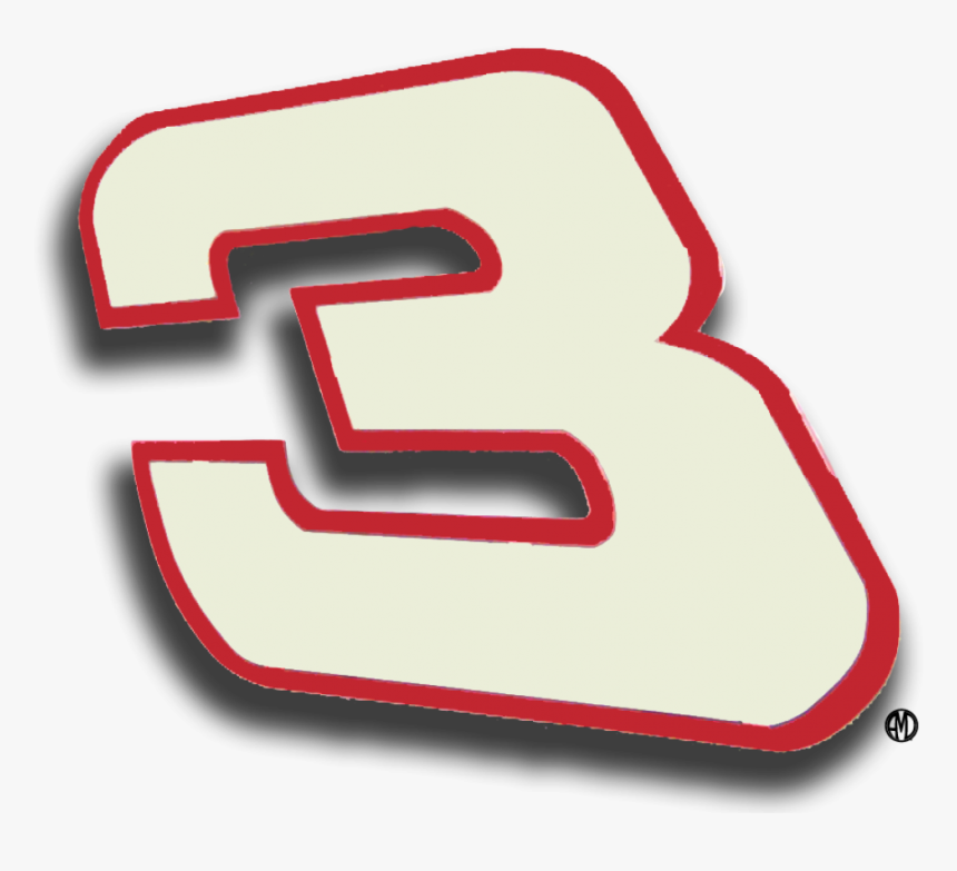 Transparent Dale Earnhardt 3 Png - Dale Earnhardt Sr Number Png, Png Download, Free Download