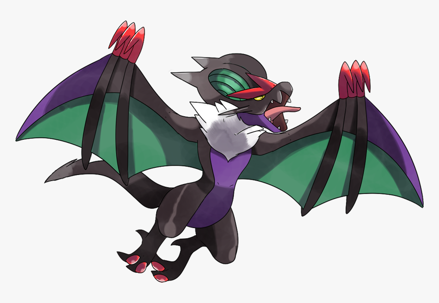 Pokemon Xy Noivern Png, Transparent Png, Free Download