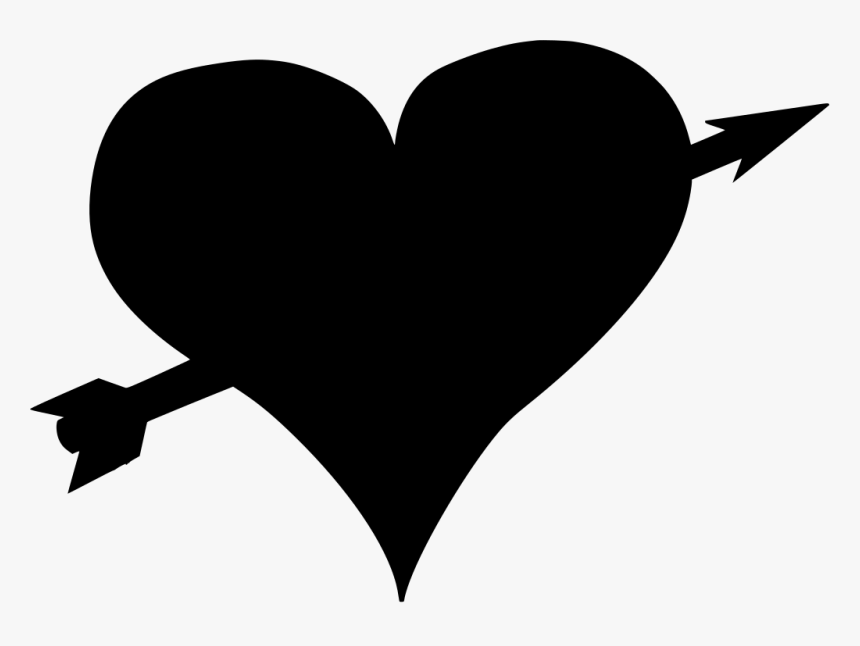 Heart Arrow Clipart , Png Download - Heart Arrow, Transparent Png, Free Download