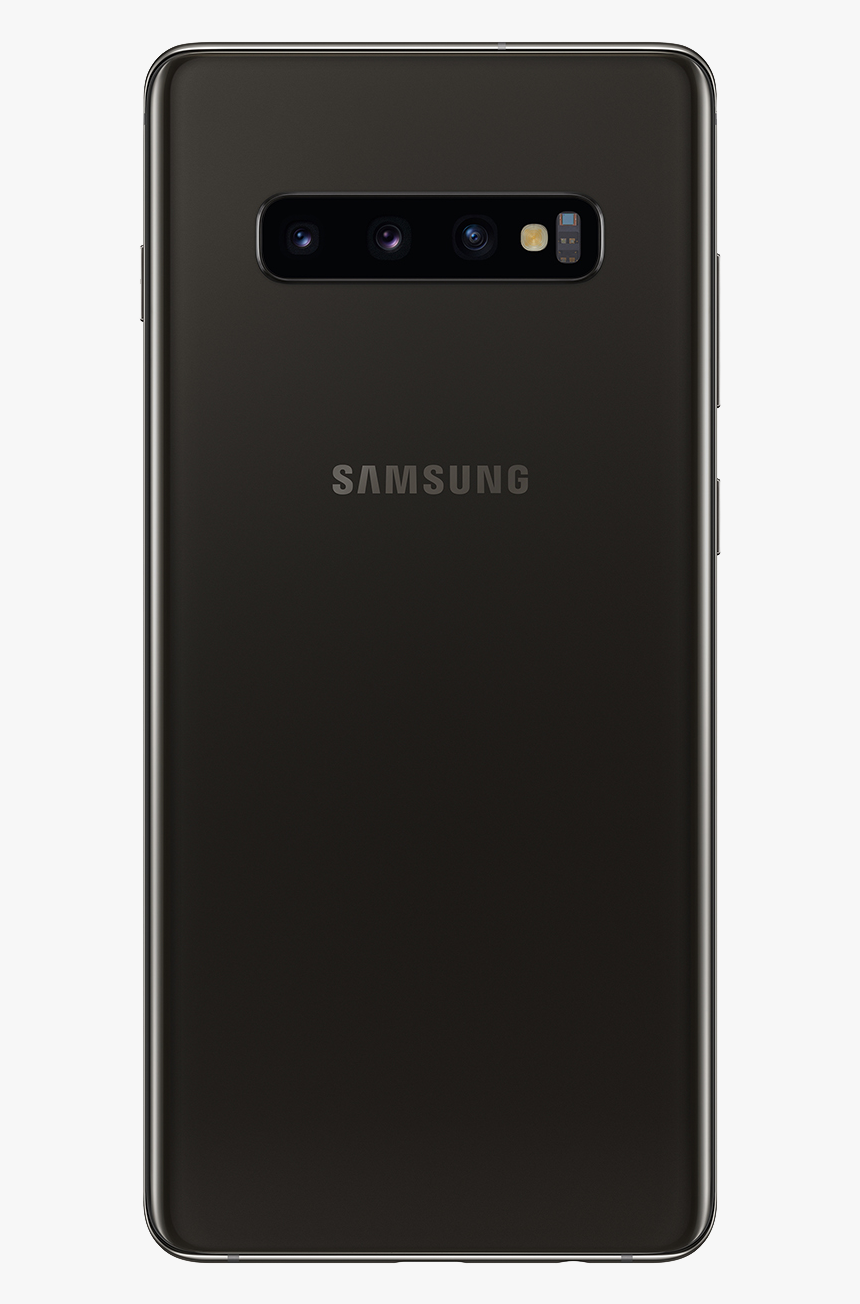 Samsung Galaxy S10 Ceramic Black Back Png Image - Samsung Galaxy S10 Plus 512gb Black Dual Sim 4g Lte, Transparent Png, Free Download