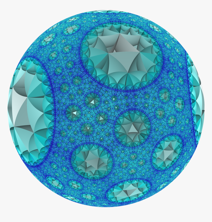 Hyperbolic Honeycomb 4 3 8 Poincare - Circle, HD Png Download, Free Download